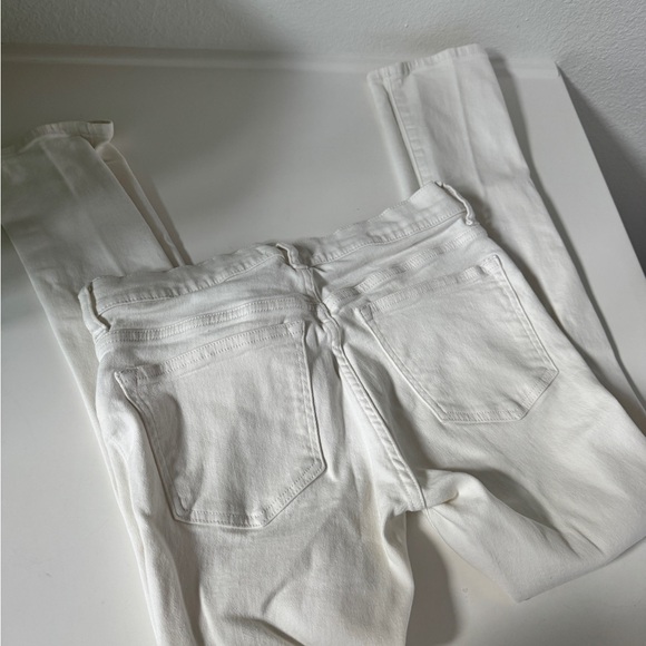 Warp + Weft Cream Maternity Denim Jeans - Picture 5 of 5